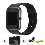 Hot Smart Watch GT08 Clock Sync Notifier support SIM TF Card Connectivity Apple iphone Android Phone Smartwatch PK dz09 u8 gd19
