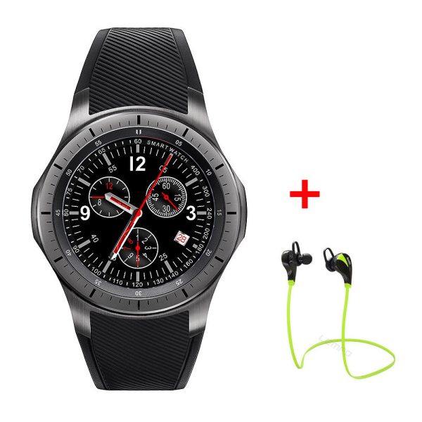 Brand LF16 Android OS 5.1 Smart Watch 512MB+8GB 400*400 1.39 inch Screen MTK6580 Quad Core Smartwatch Support Bluetooth GPS WIFI
